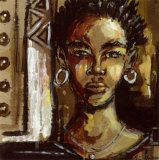 Portrait Posters by Melain N'zindou
