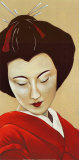 Geisha I Print by Patricia Perrocheau