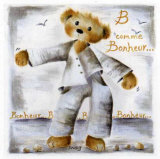 B Comme Bonheur Art par Joëlle Wolff