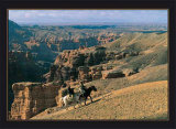 Canyon du Tcharyn, Kazakhstan Posters by Gilles Santantonio