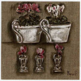 Fleurs Roses Posters by Myriam Berthoud