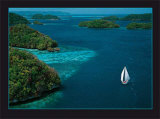 Sailing Palau Prints by Georges Bosio