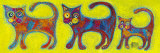 Chats Posters by Sophie Jourdan