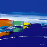 Bleu Marine Affiches par Guy Fontdeville