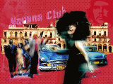 Club Havana Affiches par James Nader