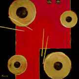 Red Table I Prints by Graham Forsythe Red Table I Prints by Graham Forsythe