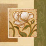 Golden Magnolia II Posters by Gloria Eriksen