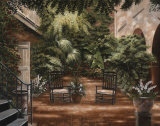Courtyard in New Orleans I Prints by Betsy Brown