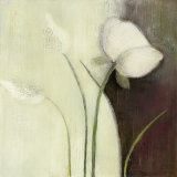 Two Leaves and One Flower Prints by Juliane Sommer