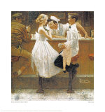After the Prom Giclee Print by Norman Rockwell