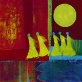Red Carpet II Kunstdrucke von Marjolijn Van Ginkel