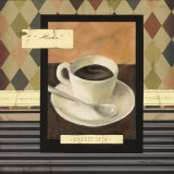 Drinking Mocha Coffe Art by Carol Robinson