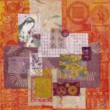 La Geisha et le Vase Posters par Sushila Dahan