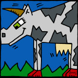 Cow Prints by Herman 