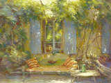 Sieste au Sabot Rouge Affiches par Johan Messely
