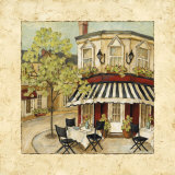 Corner Cafe II Prints by Charlene Winter Olson