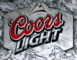 Coors Light Plaque en métal