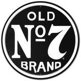 Jack Daniels Old Number 7 Blikskilt