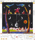 Incontro Notturno Print by Francesco Musante