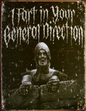 Holy Grail General Direction - Metal Tabela