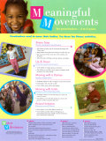 Meaning Movements 3 To 5 Years Posters