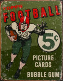Topps Football 1956 Plakietka emaliowana