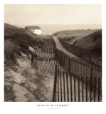 Clôture dans les dunes Affiches par Christine Triebert