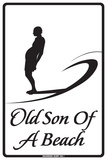 Old Son of A Beach Plaque en métal