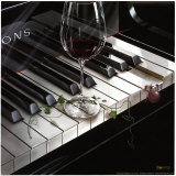 The Key to Wine Print by Michael Godard