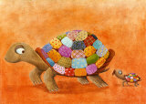 Patchwork Kunstdrucke von Michela Galassi