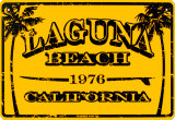 Laguna Beach California Blechschild