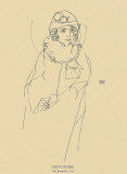 Ida Roessler Sérigraphie par Egon Schiele