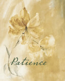 Antique Floral IV - Patience Posters Antique Floral IV - Patience Posters