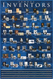Inventeurs célèbres Poster