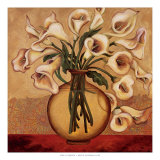 White Autumn Lilies Prints by Shelly Bartek