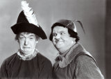 Laurel and Hardy in Don't Cry Print