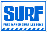 Surf Tin Sign