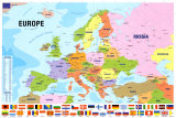 Map of Europe - Poster