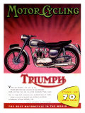 Motorcycle Triumph Stampa di alta qualità Motorcycle Triumph Stampa di alta qualità