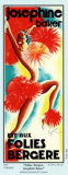 Folies-Bergere - Josephine Baker Affiche par Mchel Gyarmathy