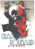 Chateau Roubaud, Vin Rose Art par Leon Dupin