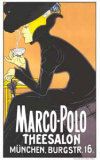 Marco-Polo Thee Salon Poster