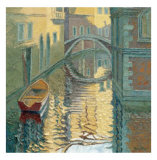 Venice, Rippled Reflections Limited edition van Alan Cotton
