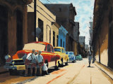 Cuban Street Scene Posters par Samuel Toranzo