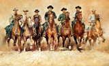 The Magnificent Seven Poster van Renato Casaro The Magnificent Seven Poster van Renato Casaro