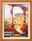 Monte Carlo, Monaco Posters by Roger Broders
