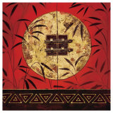 Golden Round Art by Claudia Ancilotti