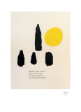 Poemas Ilustrados - Parler Seul Impressão de peças de coleções por Joan Miró