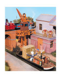 Treddles Wharf Póster por Gordon Murray