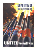 Henry Koerner - United We are Strong, United We Can Win - Reprodüksiyon Henry Koerner - United We are Strong, United We Can Win - Reprodüksiyon